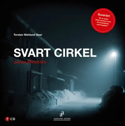 Ljudboksomslag: Svart Cirkel